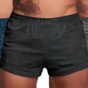3 inch inseam gym shorts. Black. New in Original package. Size Medium